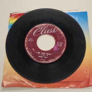 Bobby Day Rockin Robin Over and Over 45 RPM Vinyl Record Vintage